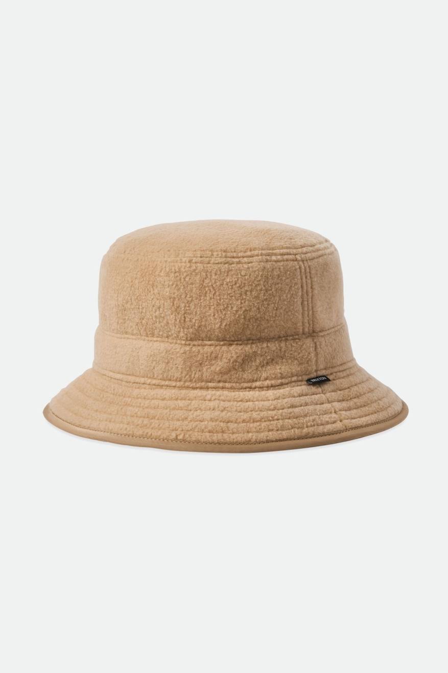 Men's Brixton Blanket Fleece Packable Hats Beige | 7962381-LI