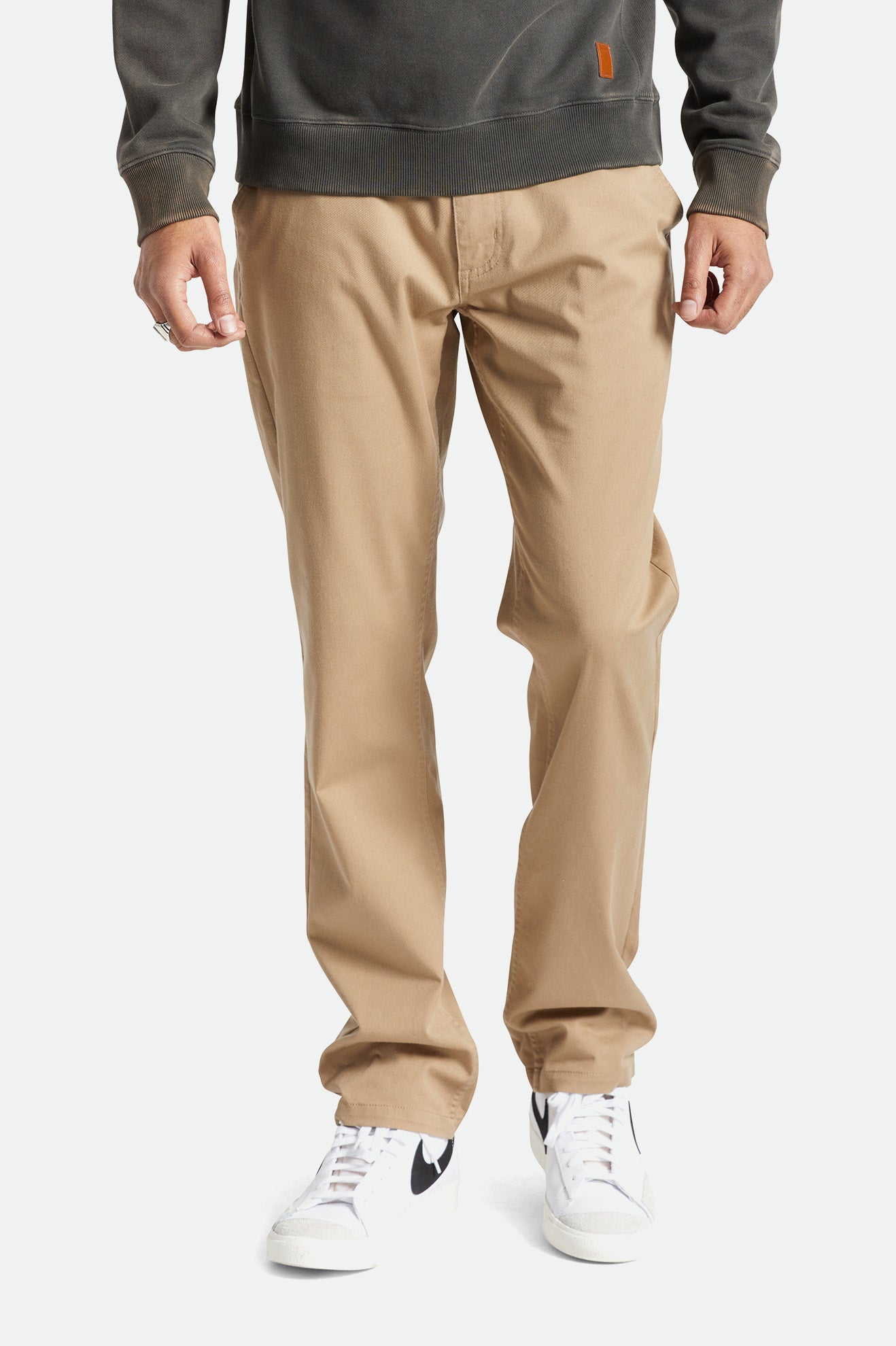 Men's Brixton Choice Chino Pants Khaki | 1408759-MB