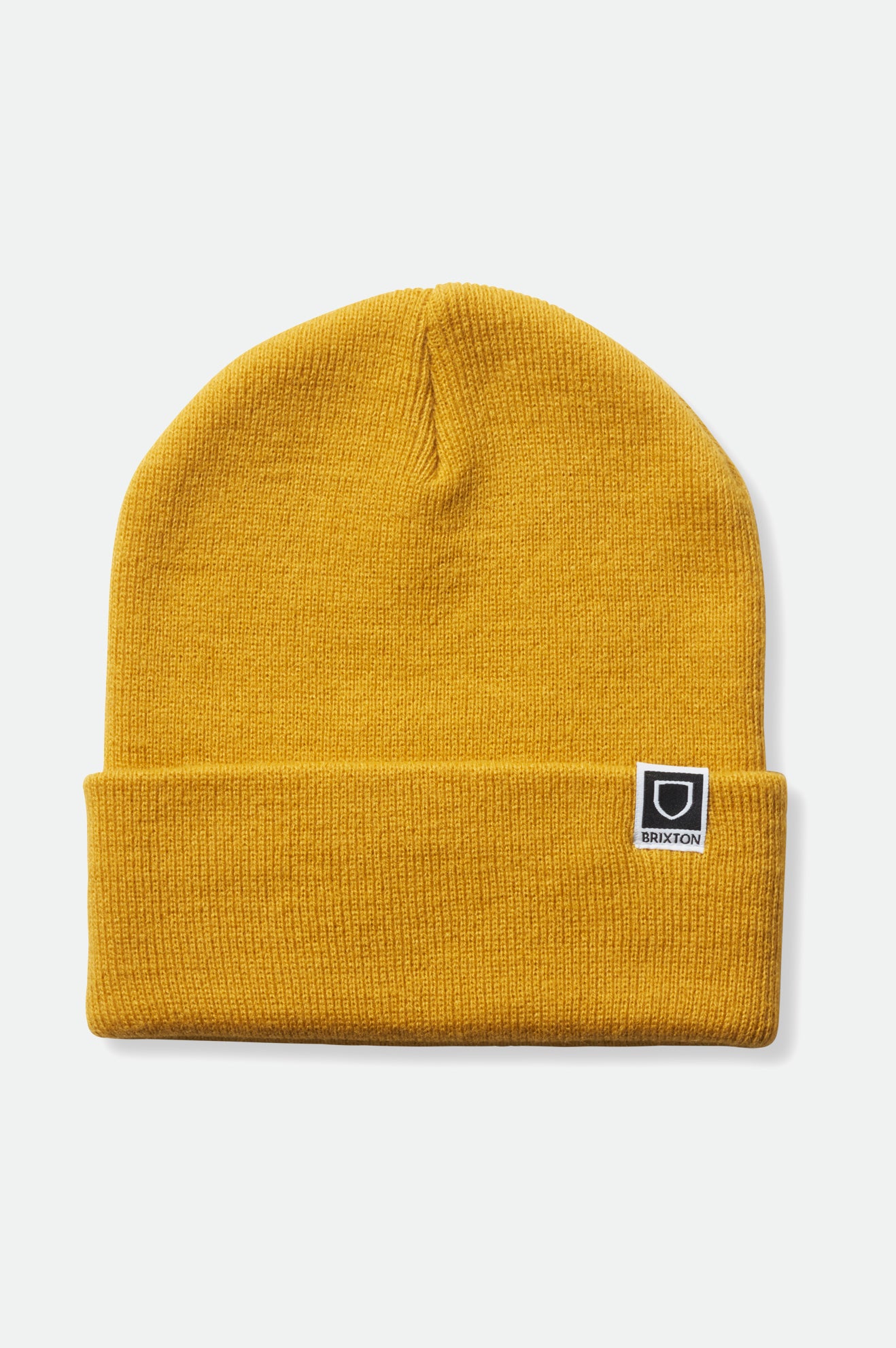 Men's Brixton Harbor Beta Watch Cap Beanie Mustard | 2934675-DQ