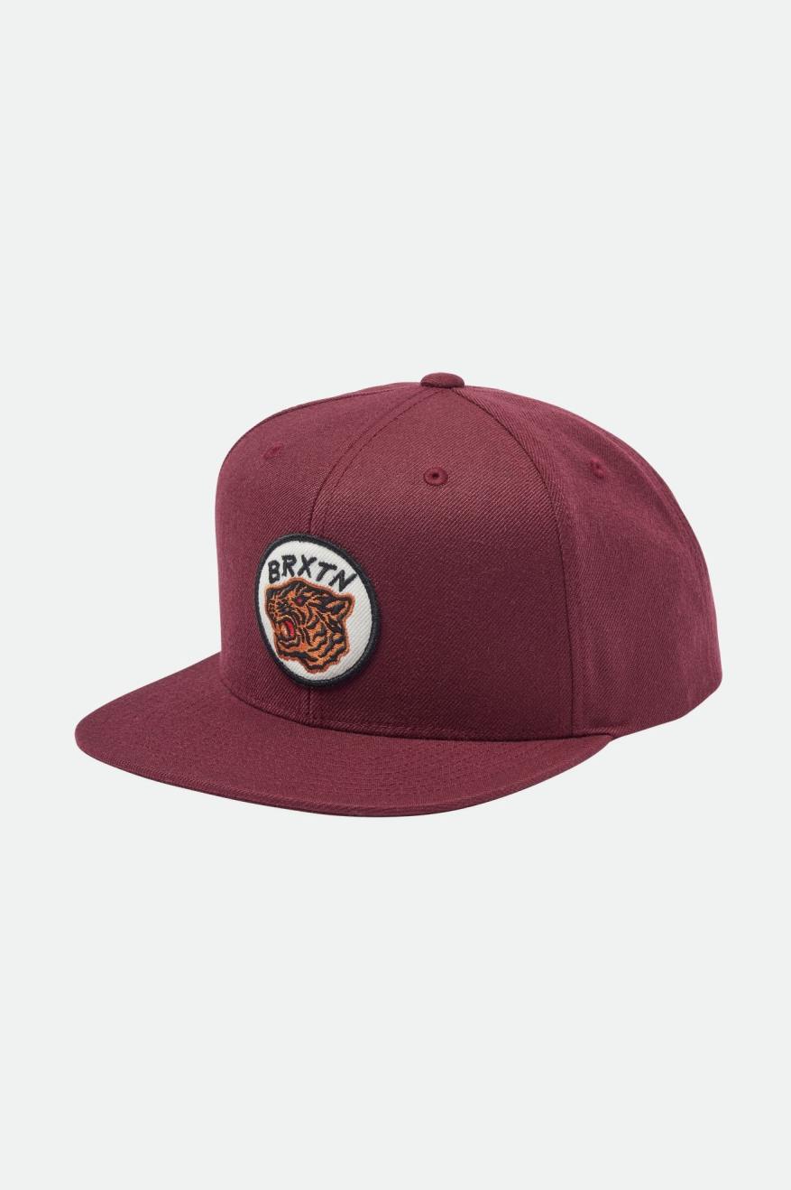 Men's Brixton Kit MP Caps Red | 5768039-VG