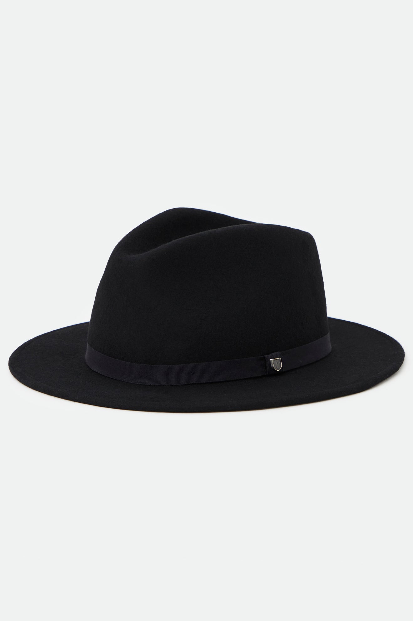 Men's Brixton Messer Packable Fedoras Black | 7802951-FN