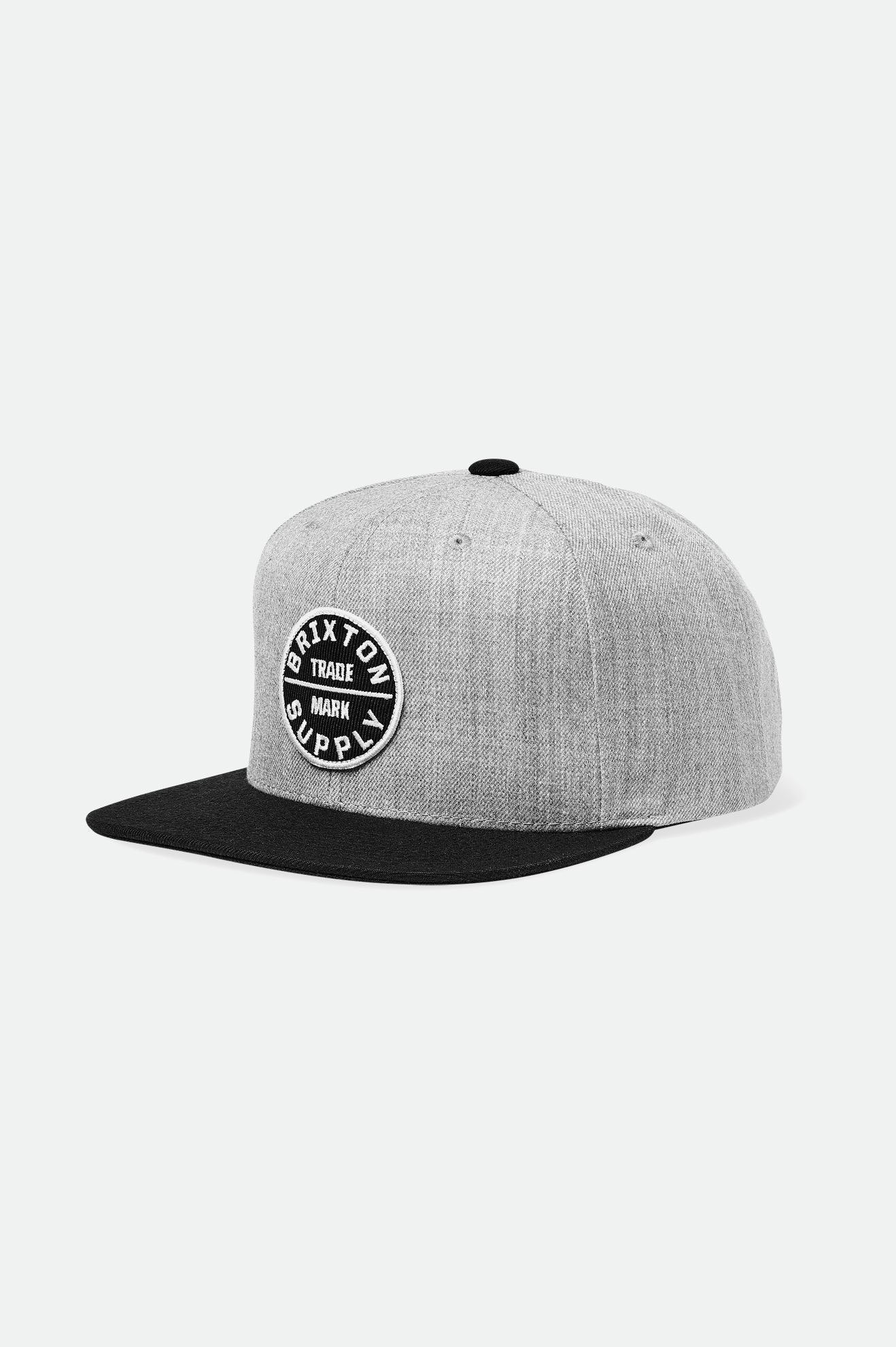 Men's Brixton Oath III Caps Light Grey / Black | 7294056-KB