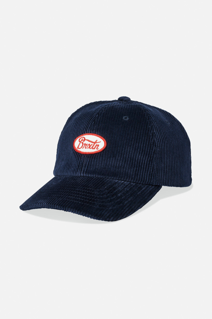 Men's Brixton Parsons LP Cap Caps Navy | 4185709-UV