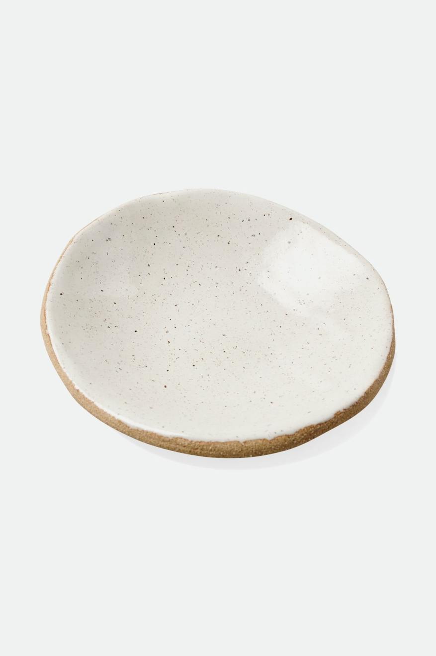 Unisex Brixton O-M Hand Crafted Ceramic Catch All Dish Accessories Beige | 5693402-DR