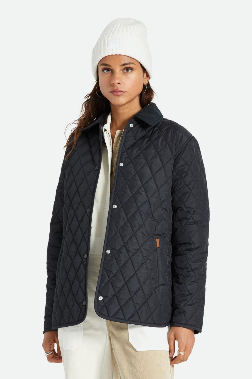 Women's Brixton Cass Women Jackets Black | 0157293-QE