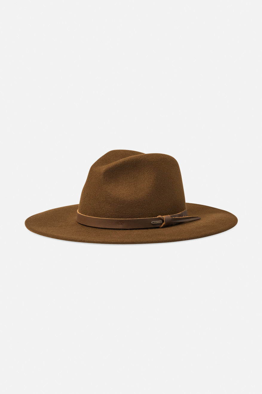 Women's Brixton Field Proper Hat Hats Coffee | 2074865-ZJ