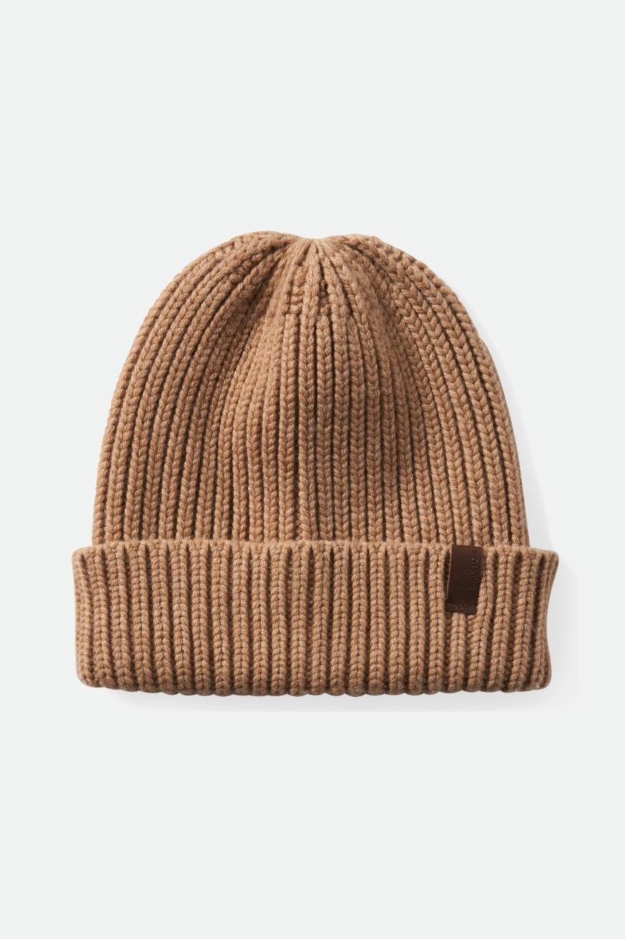 Women's Brixton Heist Reserve Cashmere Beanie Beige | 9018567-UJ