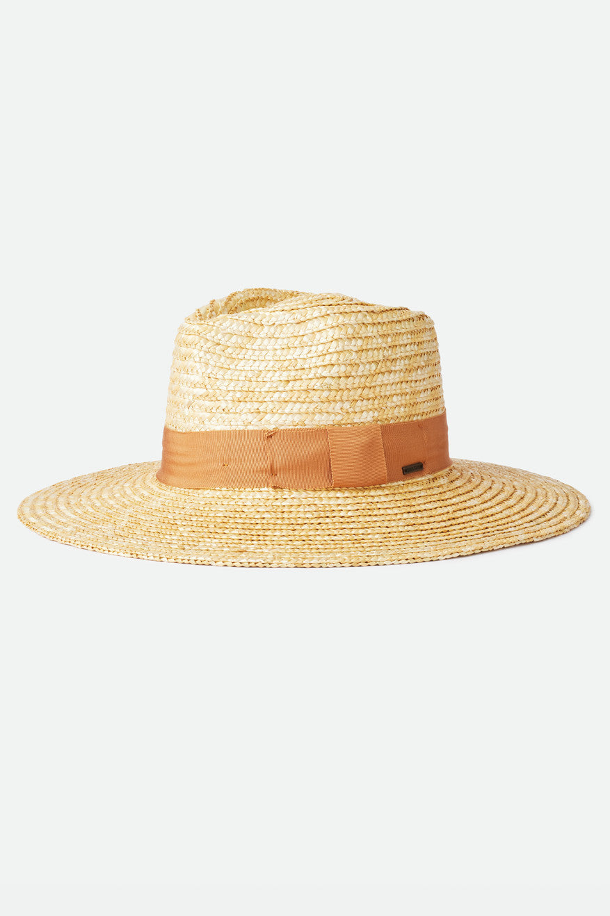 Women's Brixton Joanna Straw Hats Orange | 7094851-FX