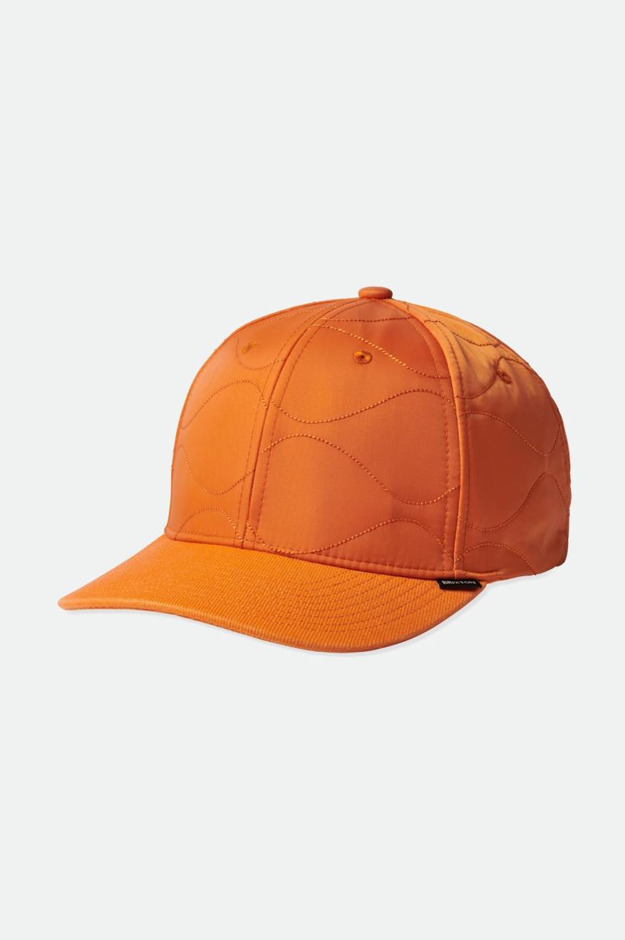 Men\'s Brixton Abraham NetPlus MP Tactical Hat Caps Orange | 6720459-SX