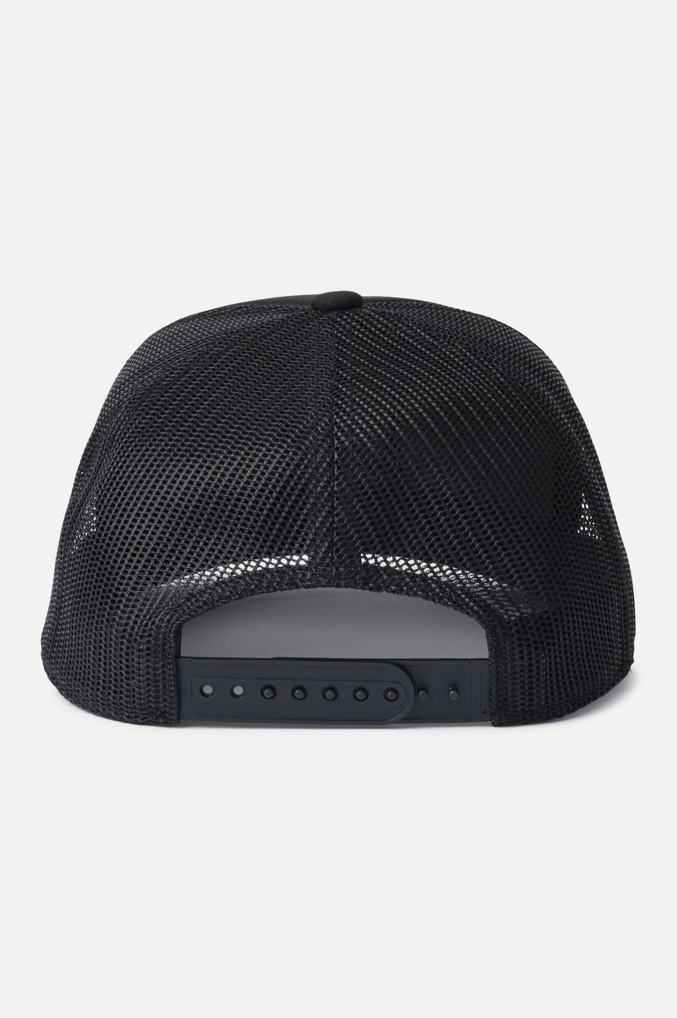 Men's Brixton Alpha Block NetPlus MP Trucker Hat Caps Black | 8140372-OM