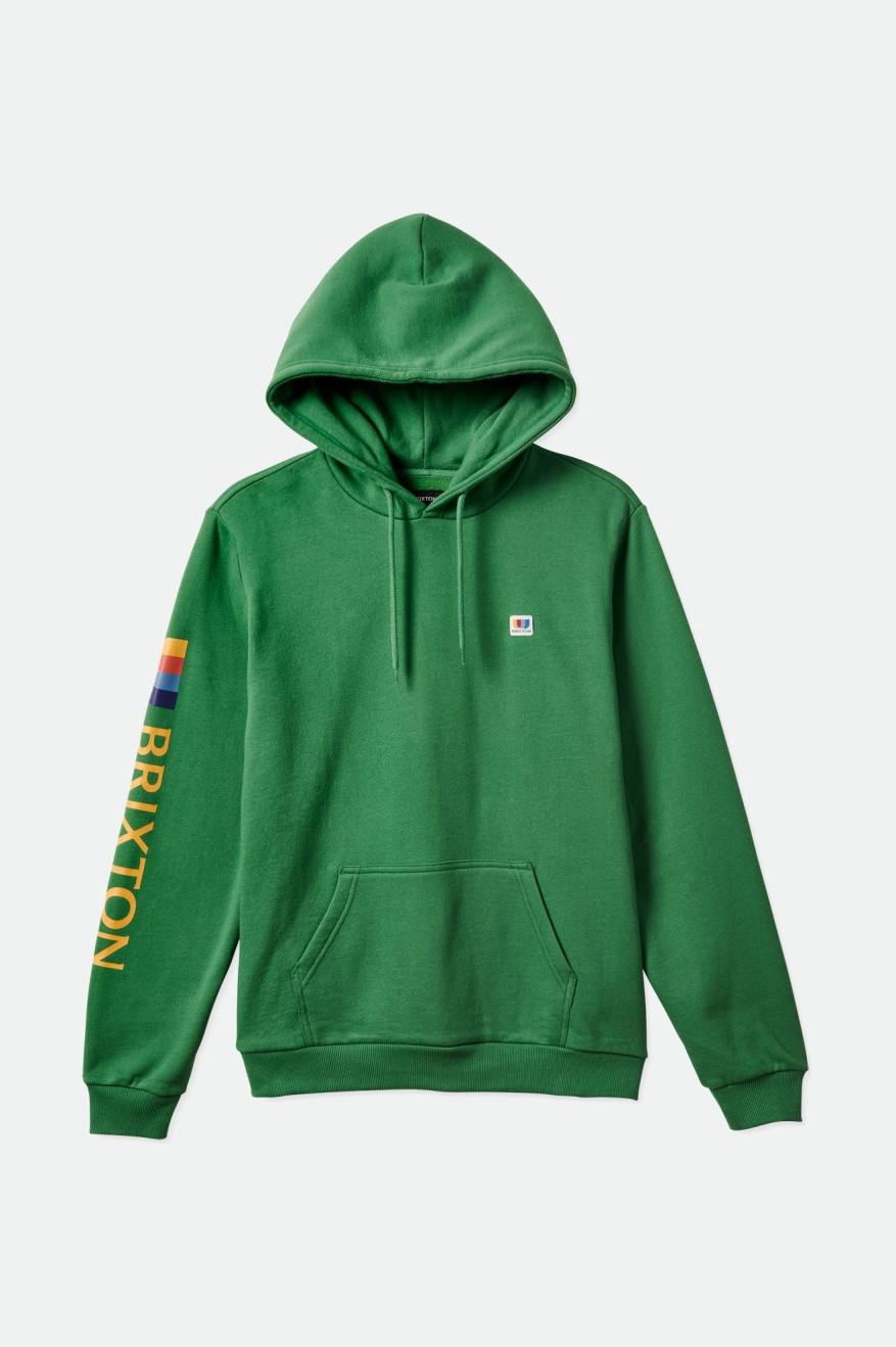 Men's Brixton Alton Hoodie Green | 3209416-WM