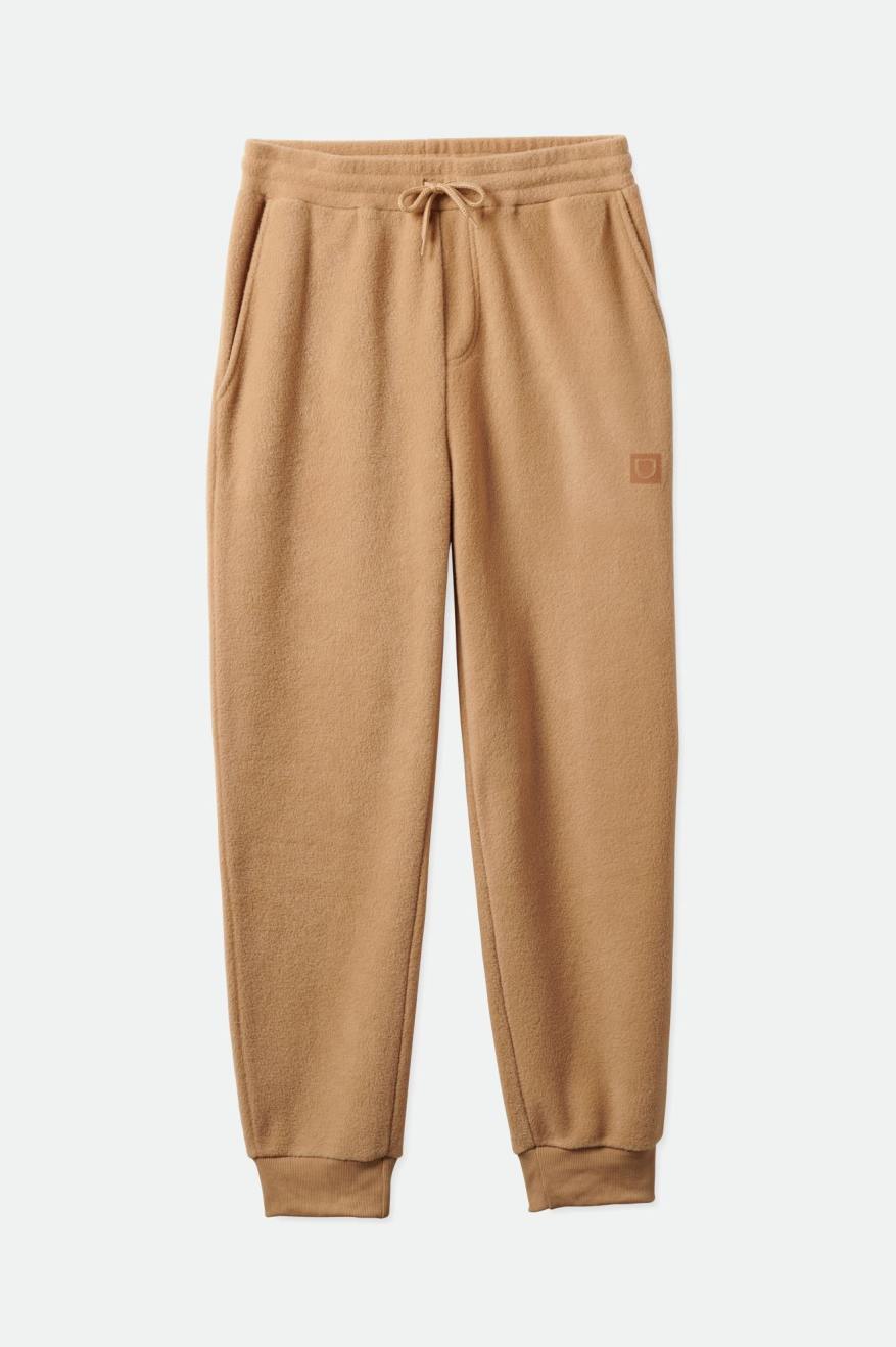 Men's Brixton Blanket Fleece Jogger Pants Beige | 9643587-YV