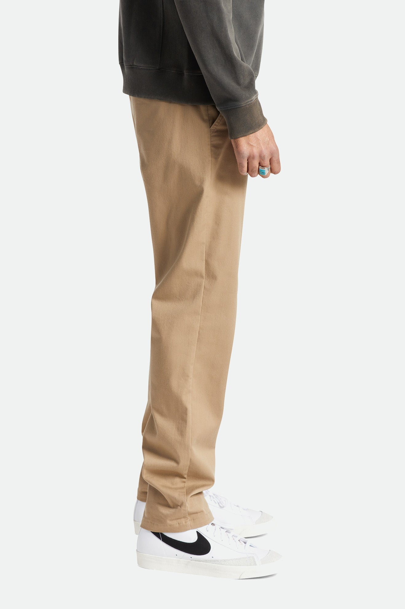 Men's Brixton Choice Chino Pants Khaki | 1408759-MB