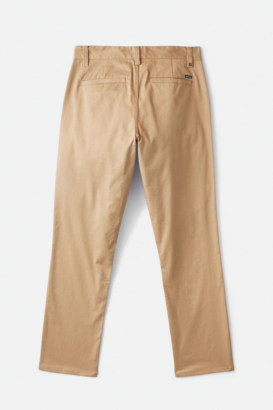 Men's Brixton Choice Chino Pants Khaki | 1408759-MB