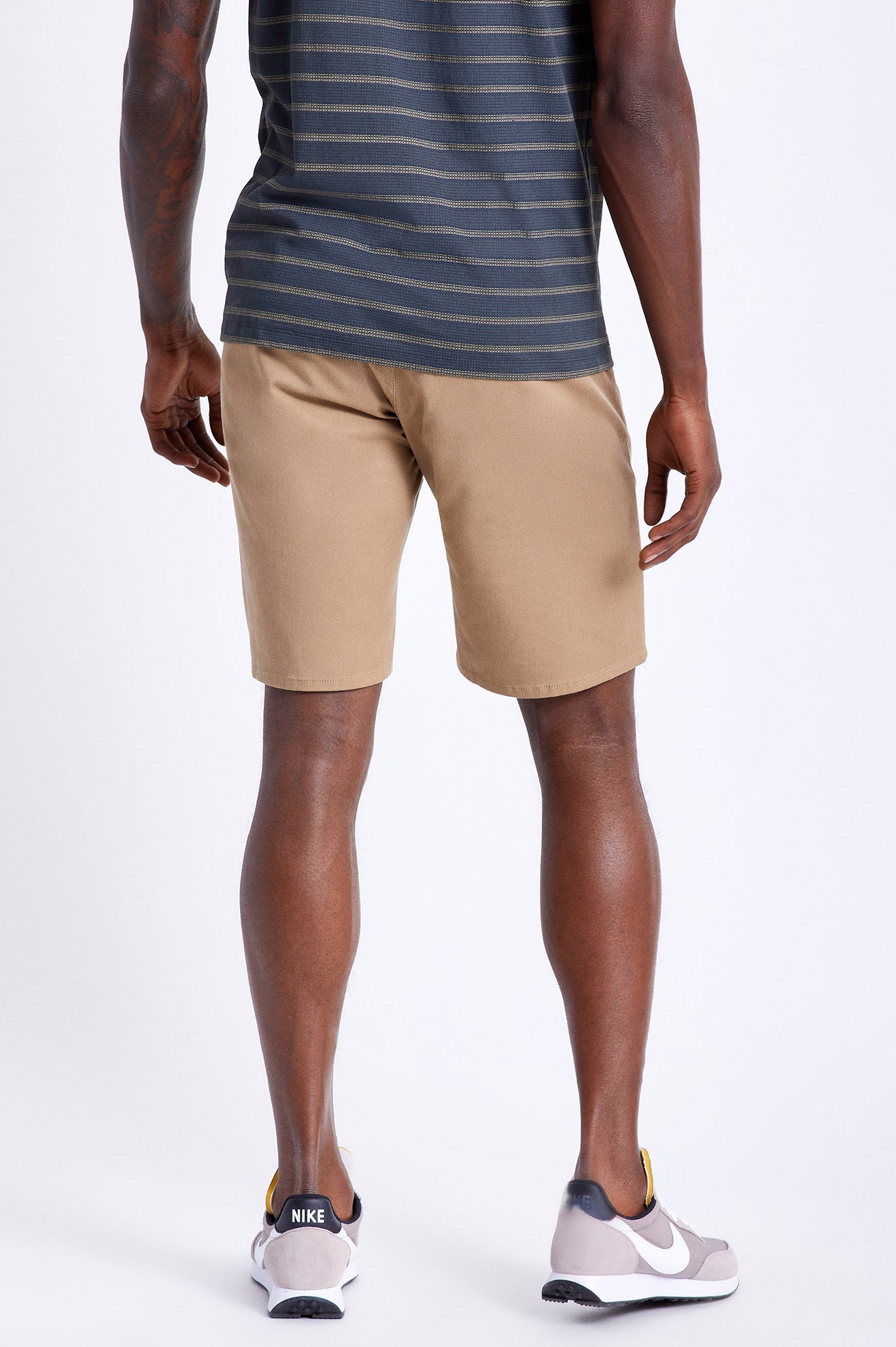 Men's Brixton Choice Chino Shorts Khaki | 7360295-LU