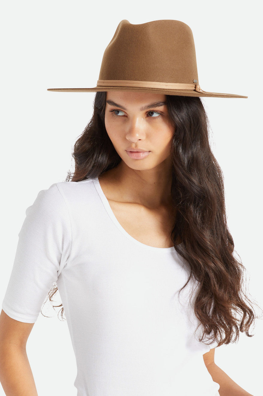 Men's Brixton Cohen Cowboy Hats Beige | 1309456-IR