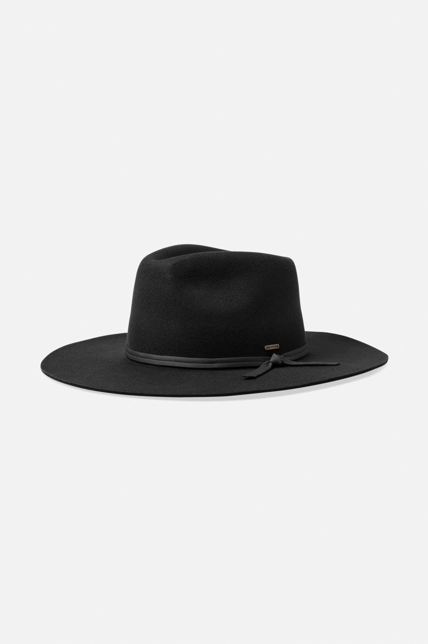 Men\'s Brixton Cohen Cowboy Hats Black | 3015498-BW