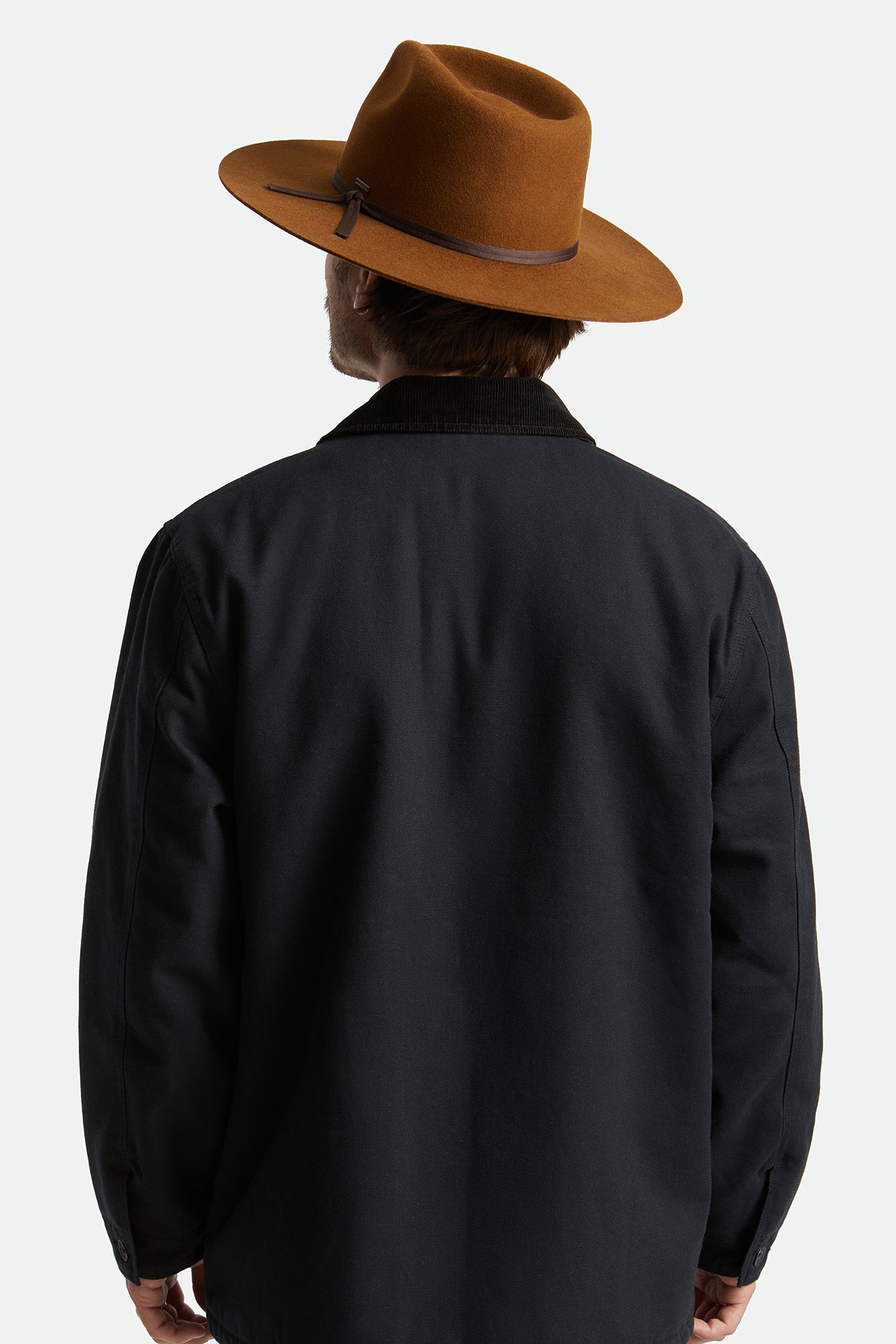 Men's Brixton Cohen Cowboy Hats Coffee | 4819603-EN