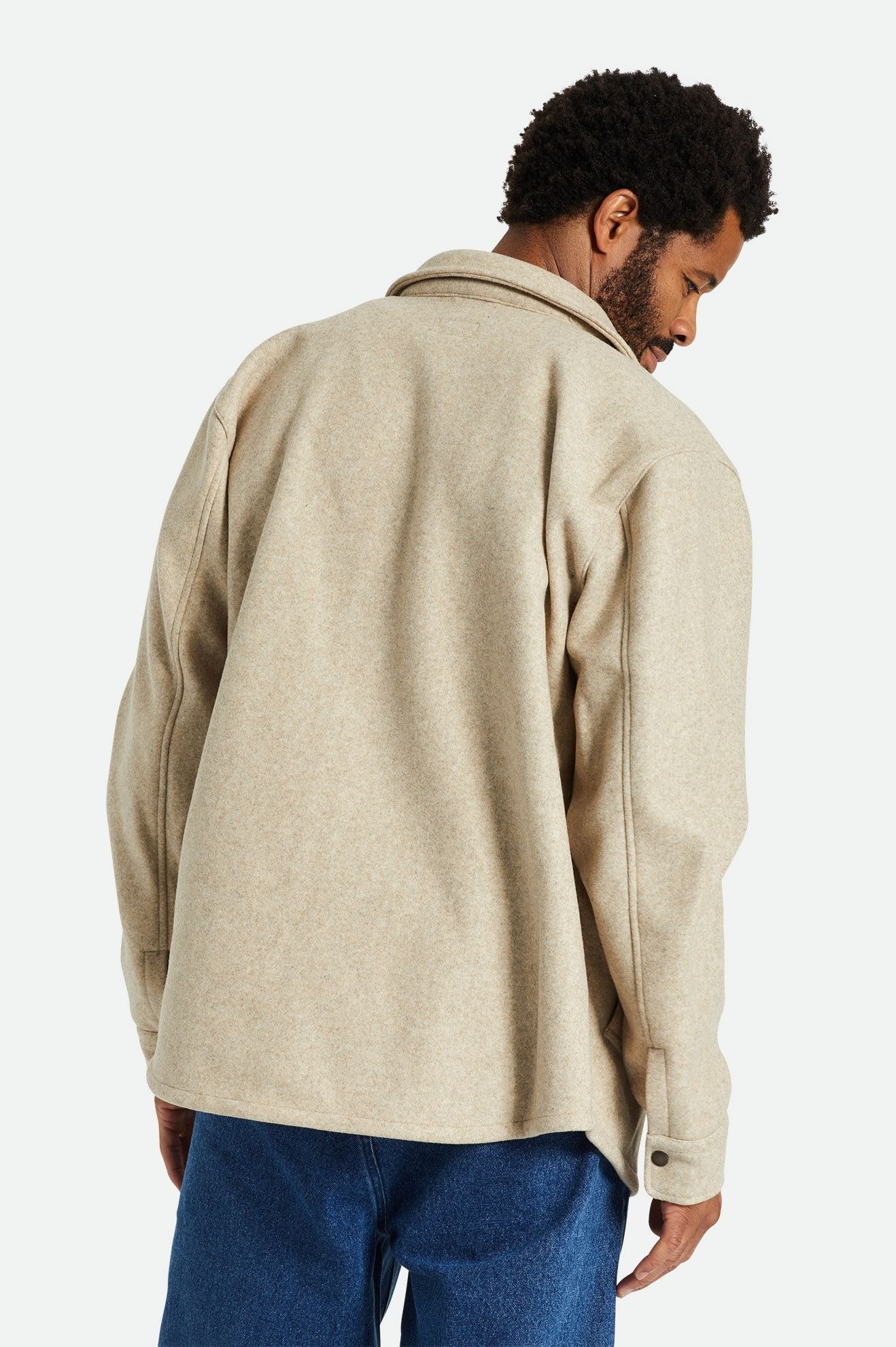 Men's Brixton Durham Reserve Jackets Beige | 3968071-SC