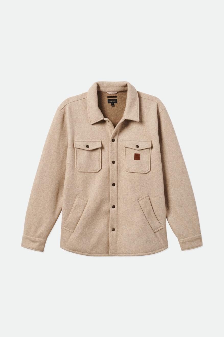 Men's Brixton Durham Reserve Jackets Beige | 3968071-SC