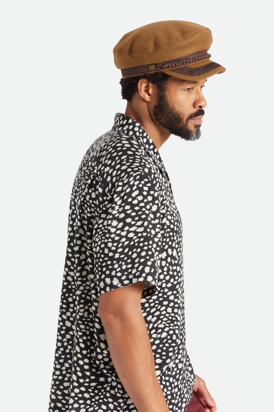 Men's Brixton Fiddler Reserve Hats Brown | 0462913-IO