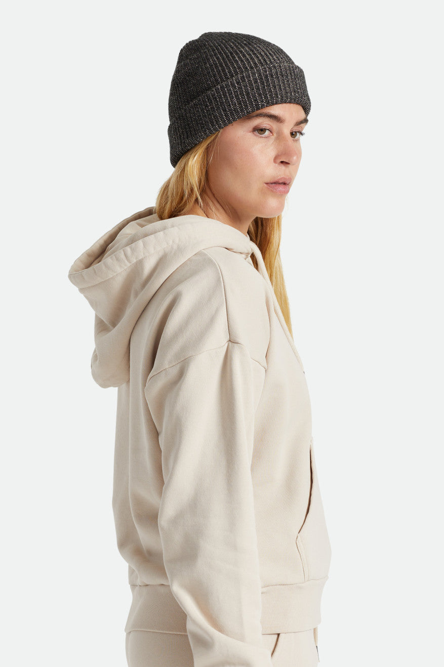 Men's Brixton Heist Beanie Black / Beige | 0421967-XC