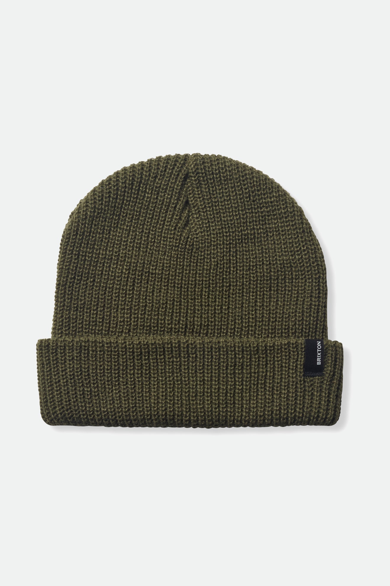 Men\'s Brixton Heist Beanie Olive | 9732815-KP