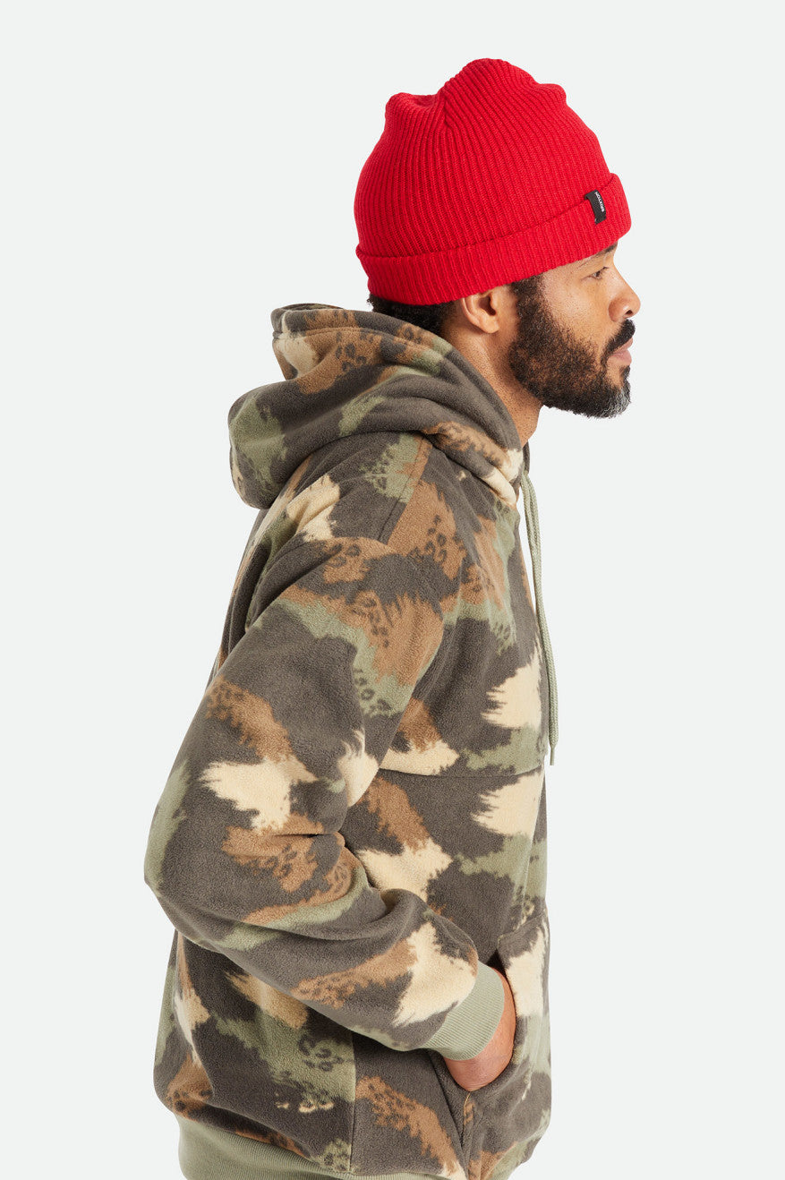 Men's Brixton Heist Beanie Red | 4637850-CX