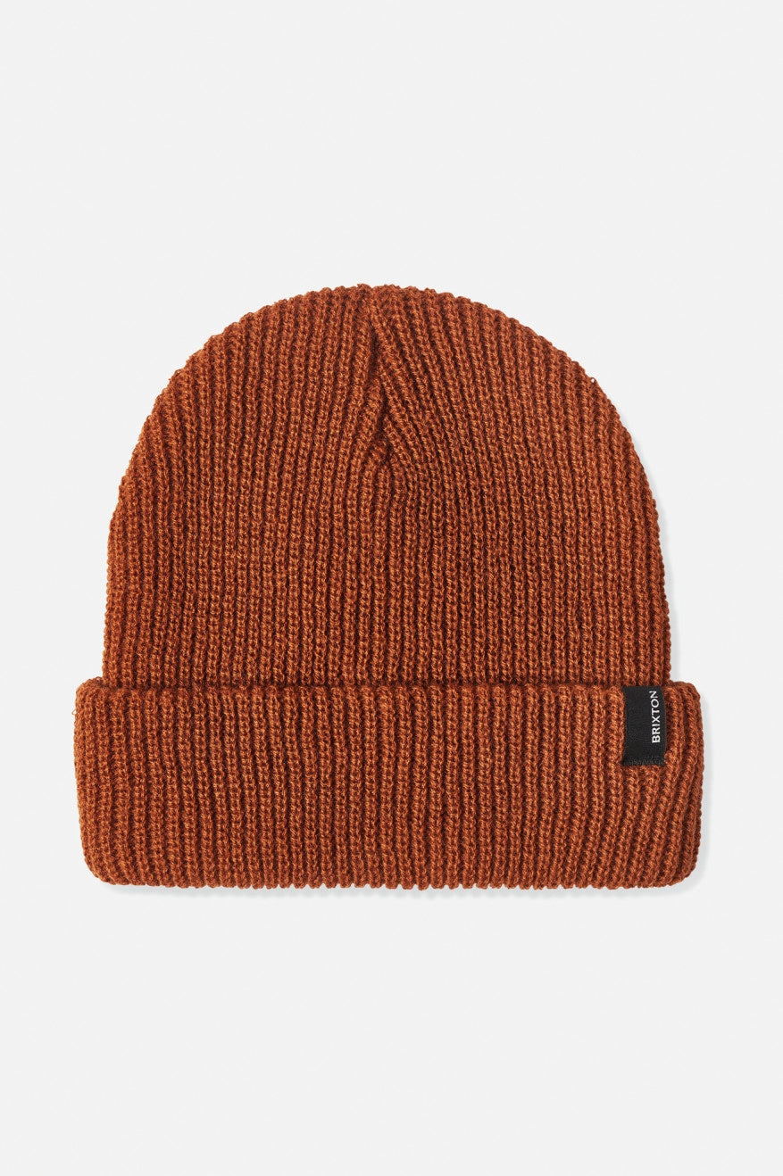 Men\'s Brixton Heist Beanie Red | 9015846-UO