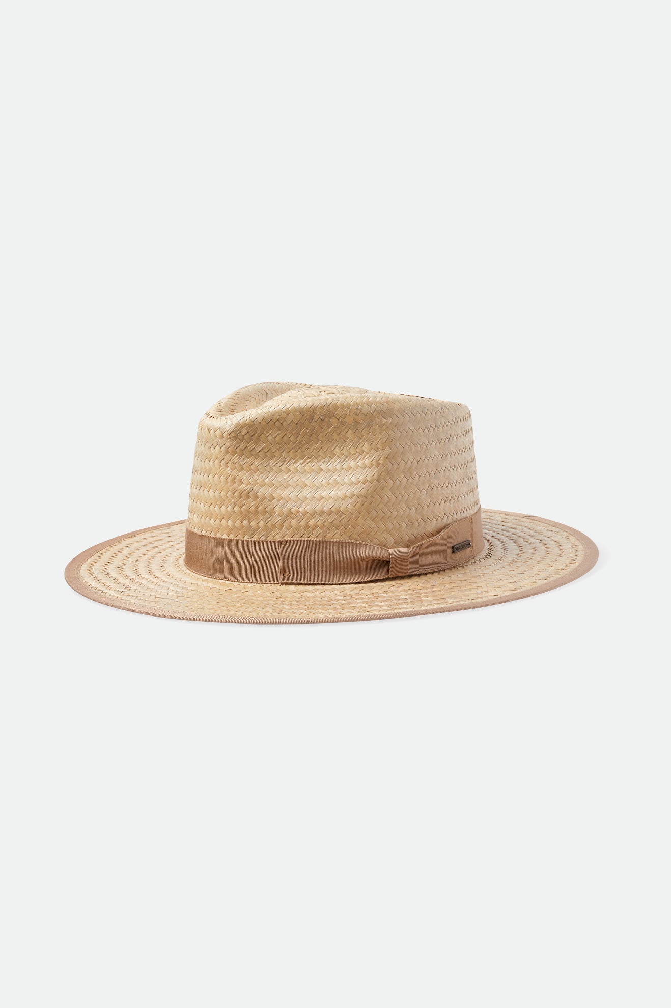 Men\'s Brixton Jo Short Brim Palmilla Hats Beige | 7825930-XU