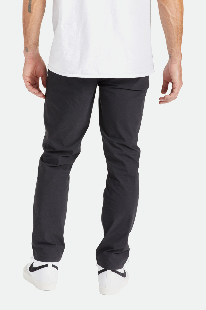 Men's Brixton Knox Utility Slim Pants Black | 1625789-QX