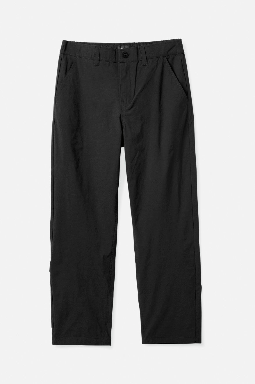 Men's Brixton Knox Utility Slim Pants Black | 1625789-QX