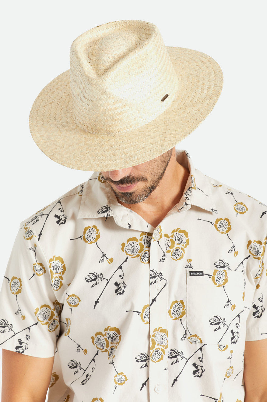 Men's Brixton Marcos Palmilla Hats Beige | 3294186-XQ