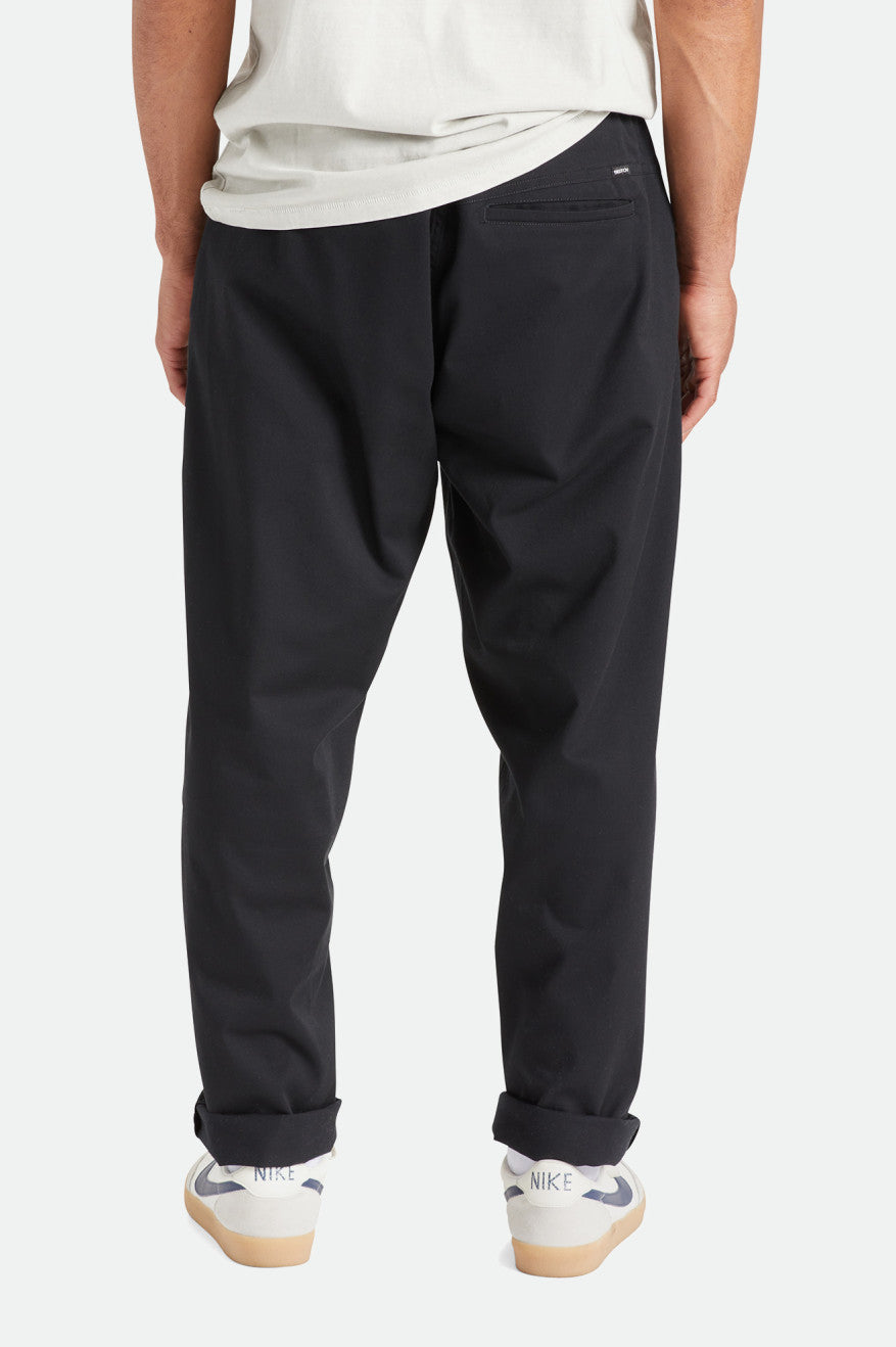 Men's Brixton Medina Pants Black | 8137429-PW