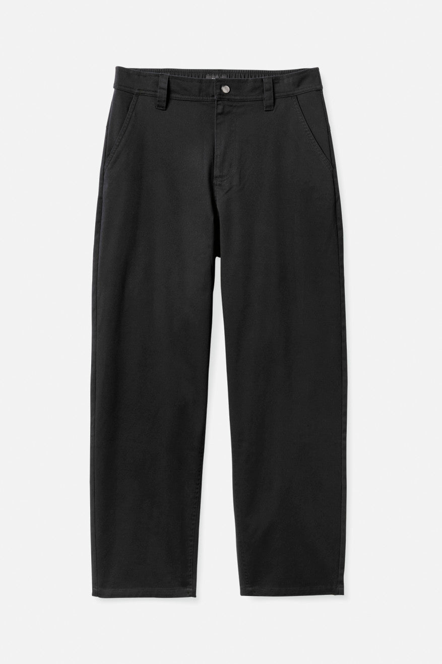 Men's Brixton Medina Pants Black | 8137429-PW