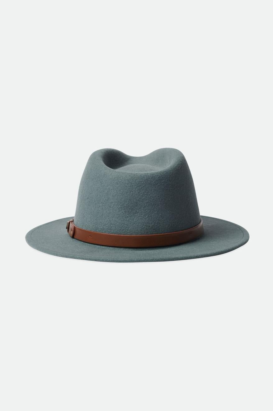 Men's Brixton Messer Fedoras Blue | 3956418-PJ