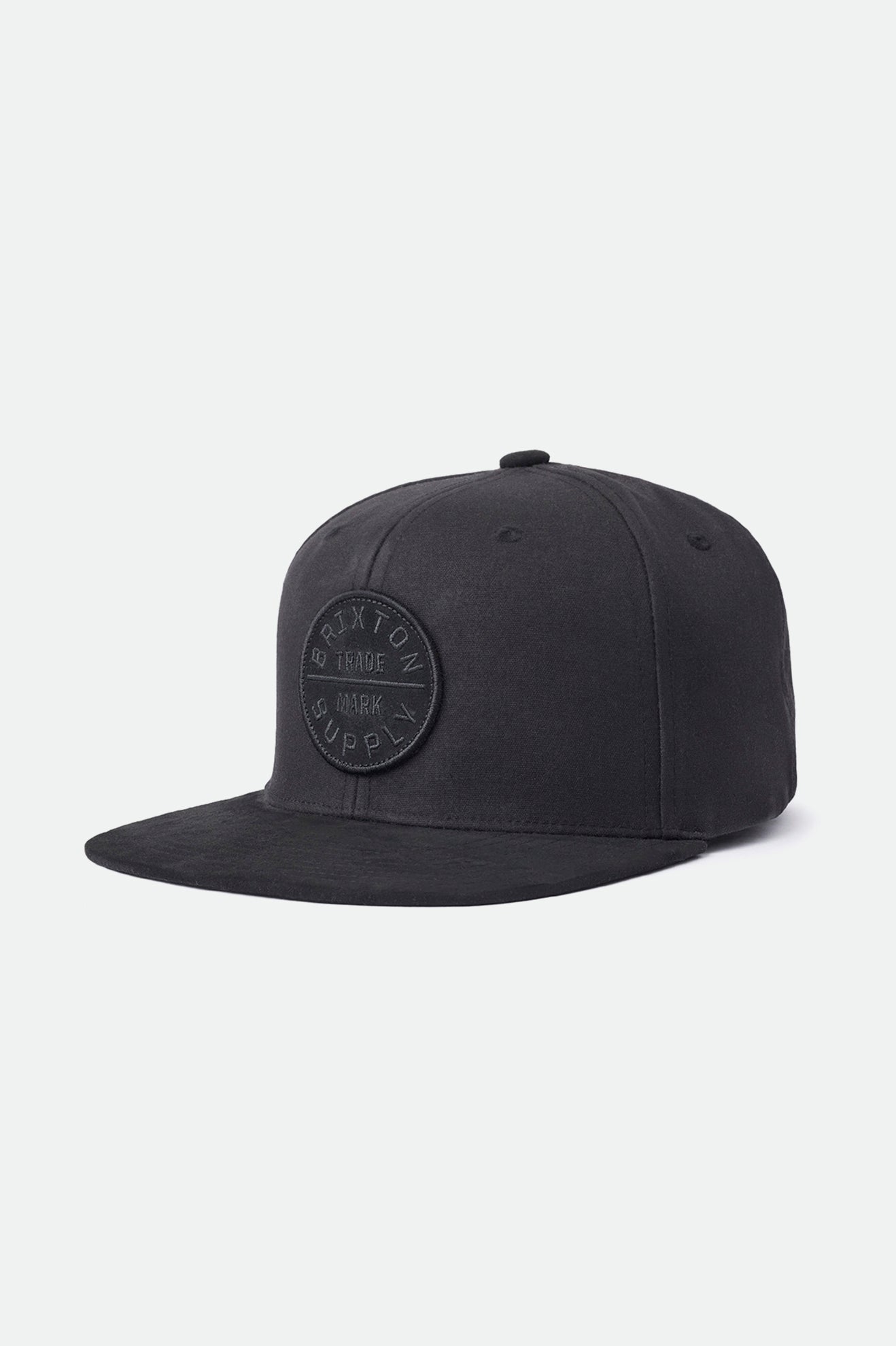 Men\'s Brixton Oath III Caps Black | 3679402-FZ