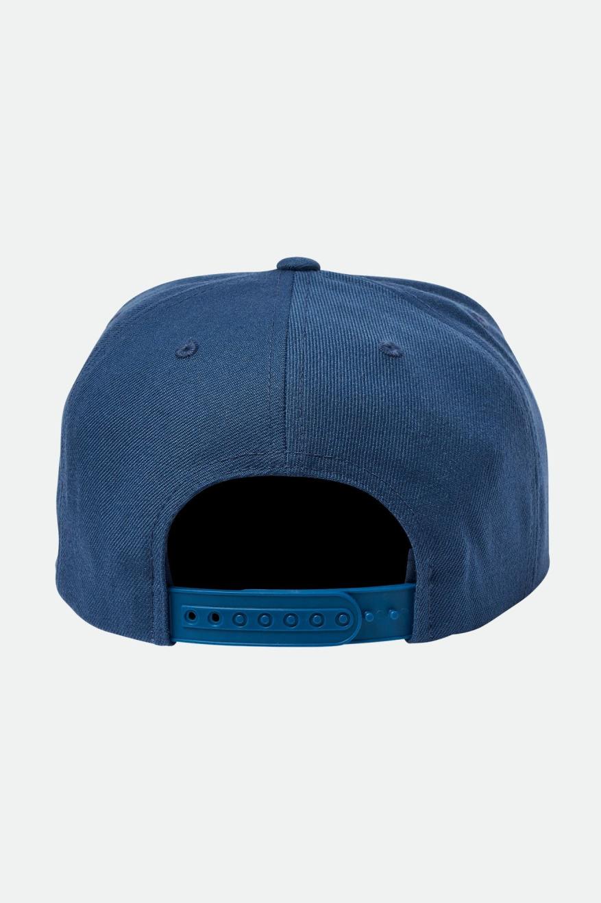 Men's Brixton Oath III Caps Navy / Turquoise | 2437598-HG