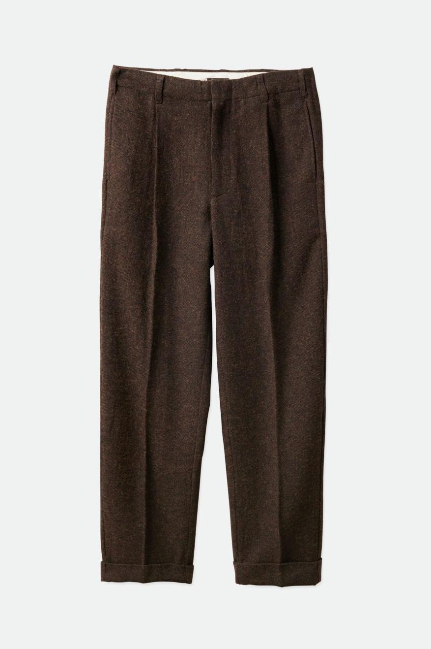 Men's Brixton Regent Reserve Trouser Pants Brown | 0839245-ME