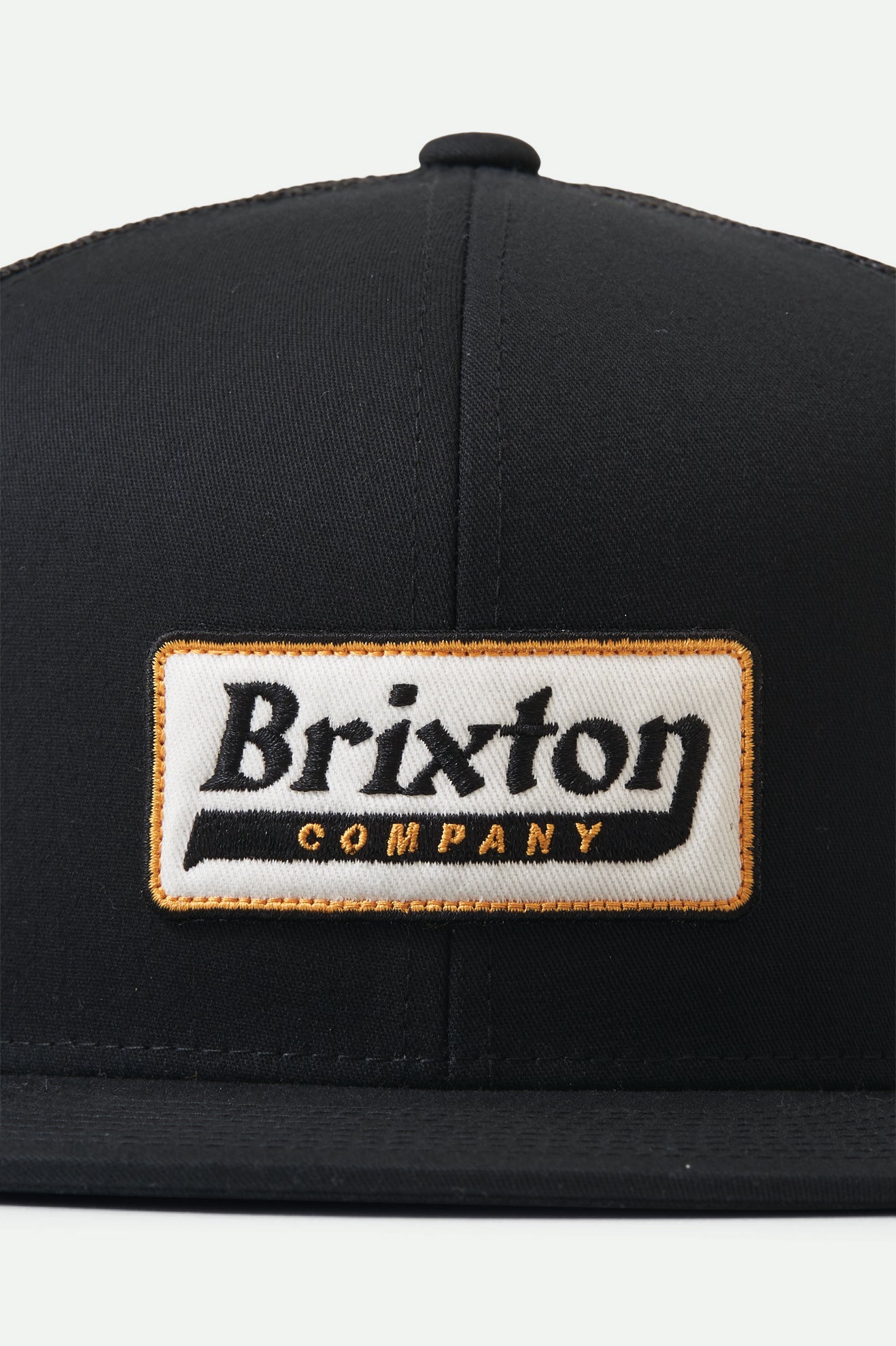 Men's Brixton Steadfast HP Mesh Cap Caps Black | 1468907-HC