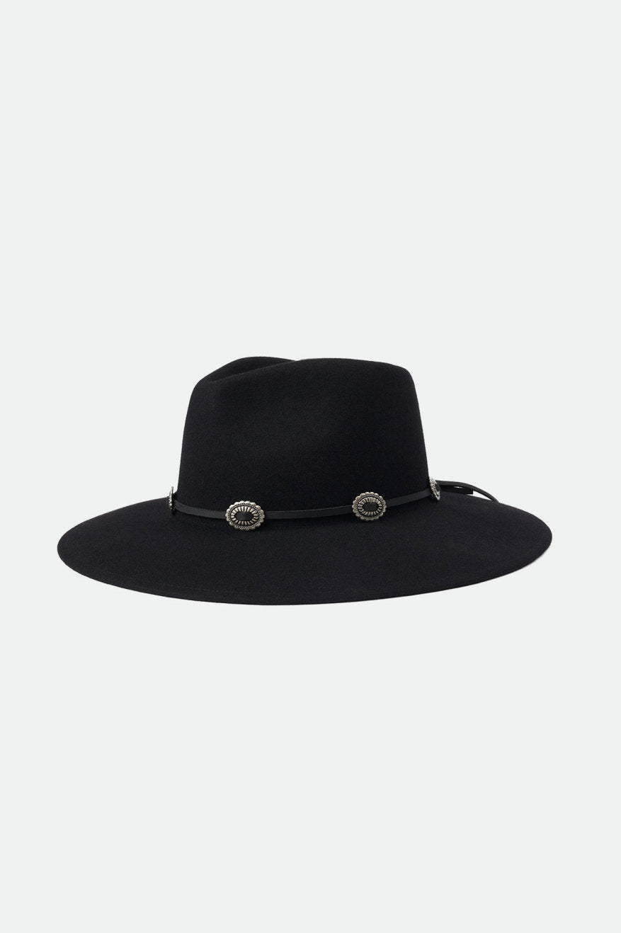 Unisex Brixton Adjustable Western Hat Band Accessories Black | 1048265-WK