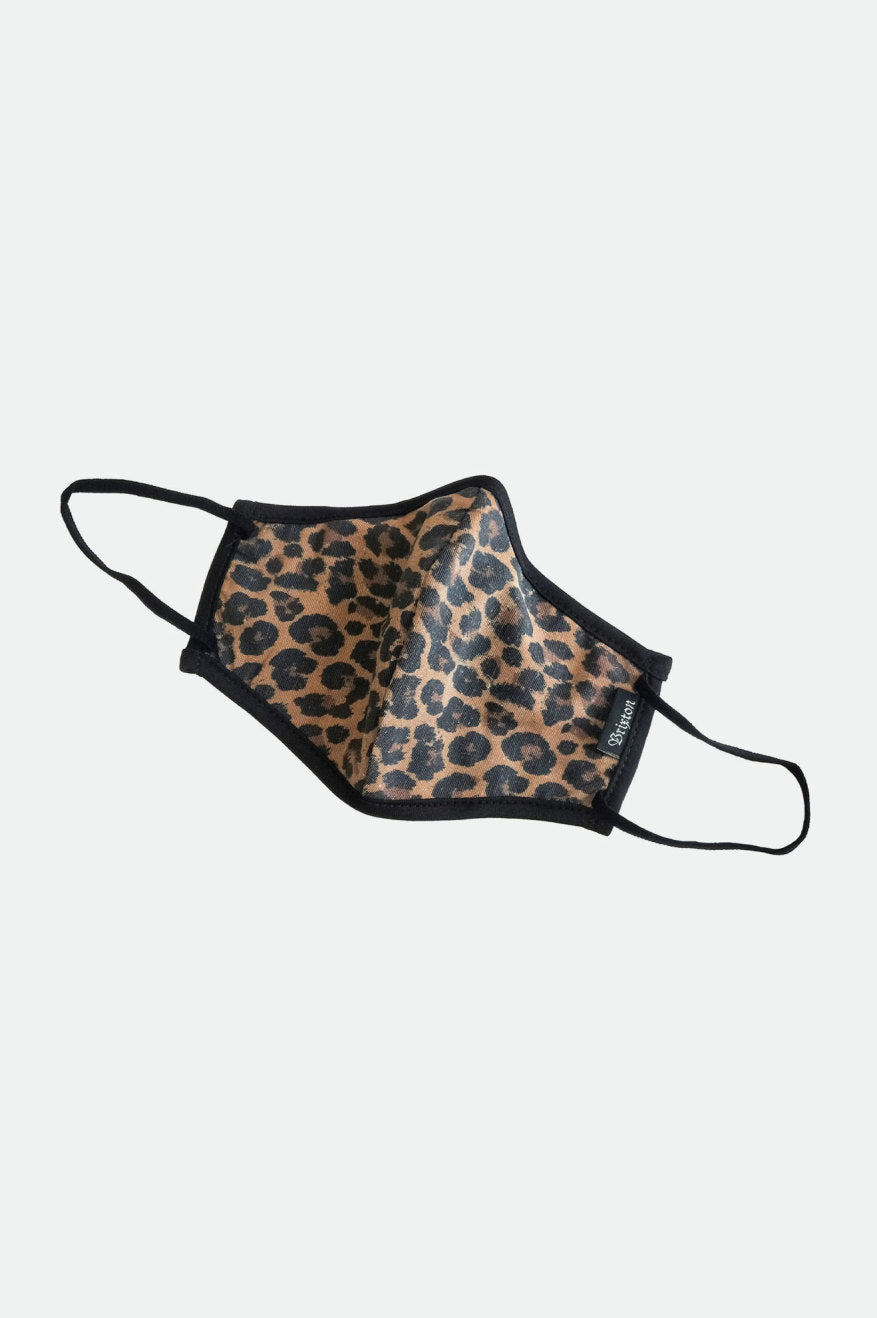 Unisex Brixton Antimicrobial 4-Way Stretch Face Masks Leopard | 5306248-ZX