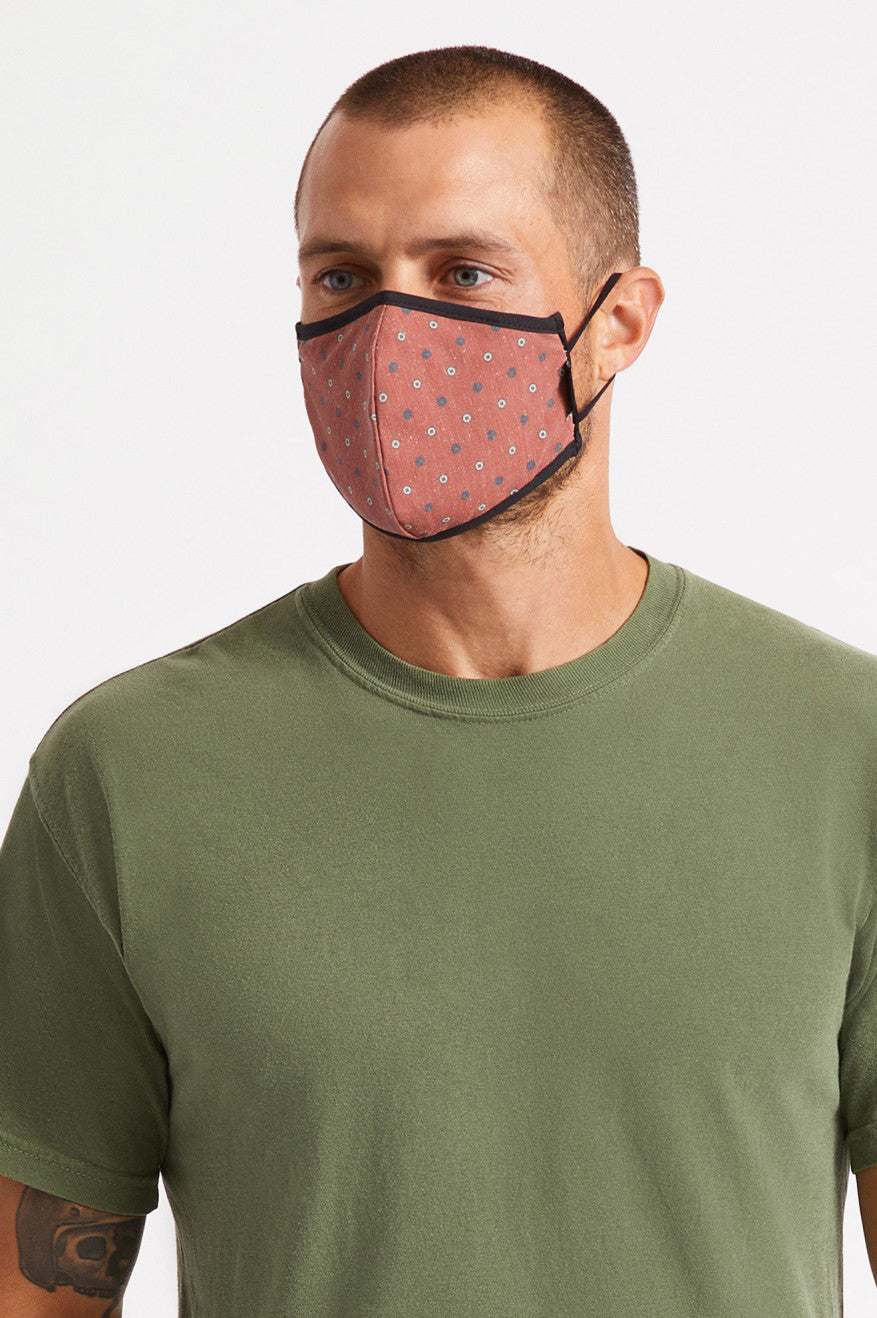 Unisex Brixton Antimicrobial 4-Way Stretch Face Masks Pink | 7092638-HJ