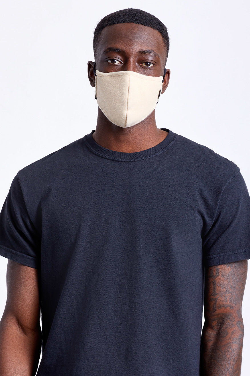 Unisex Brixton Arctic Fleece Face Masks Beige | 5370691-DM