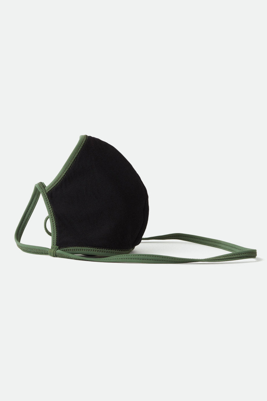 Unisex Brixton Everything Face Masks Olive / Black | 0986243-ET