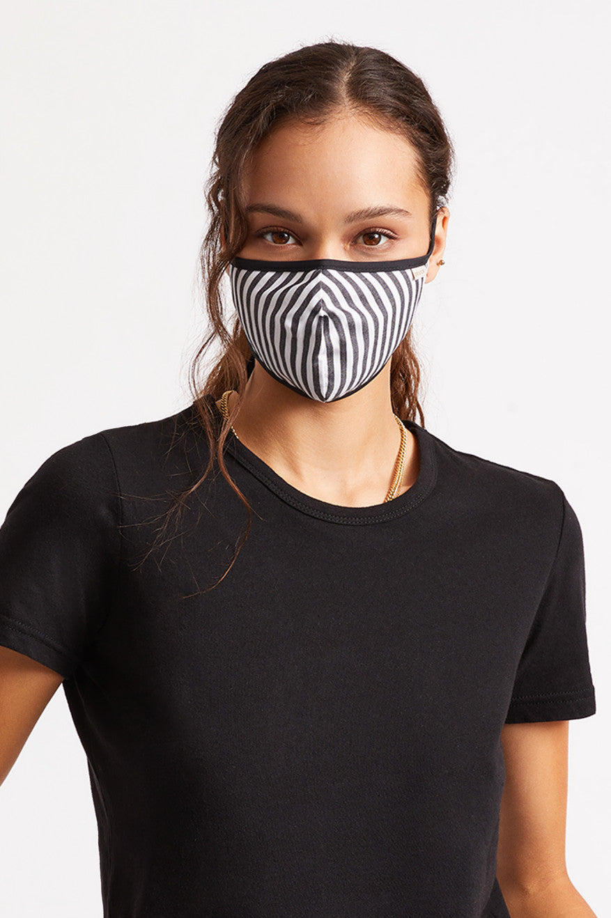 Unisex Brixton Lightweight Antimicrobial Face Masks Black | 0413597-JL