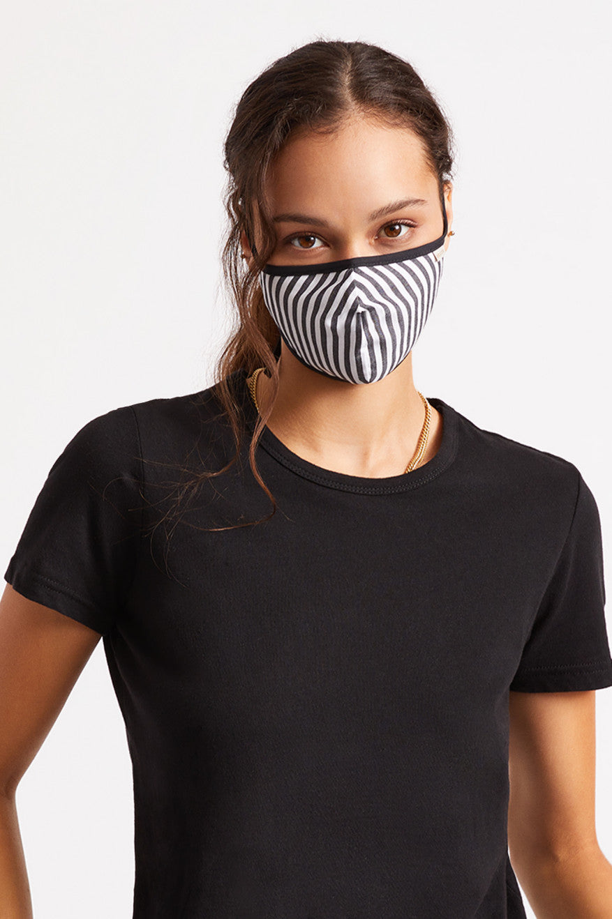 Unisex Brixton Lightweight Antimicrobial Face Masks Black | 0413597-JL