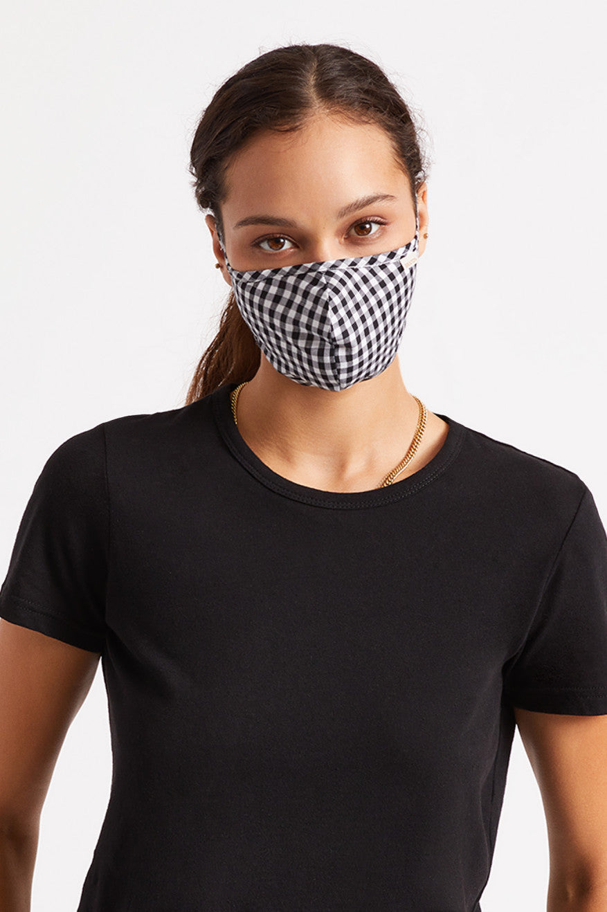 Unisex Brixton Lightweight Antimicrobial Face Masks Black | 8214905-UB