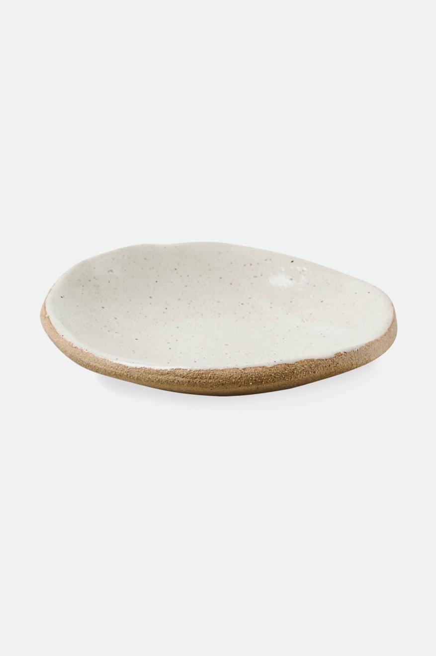 Unisex Brixton O-M Hand Crafted Ceramic Catch All Dish Accessories Beige | 5693402-DR