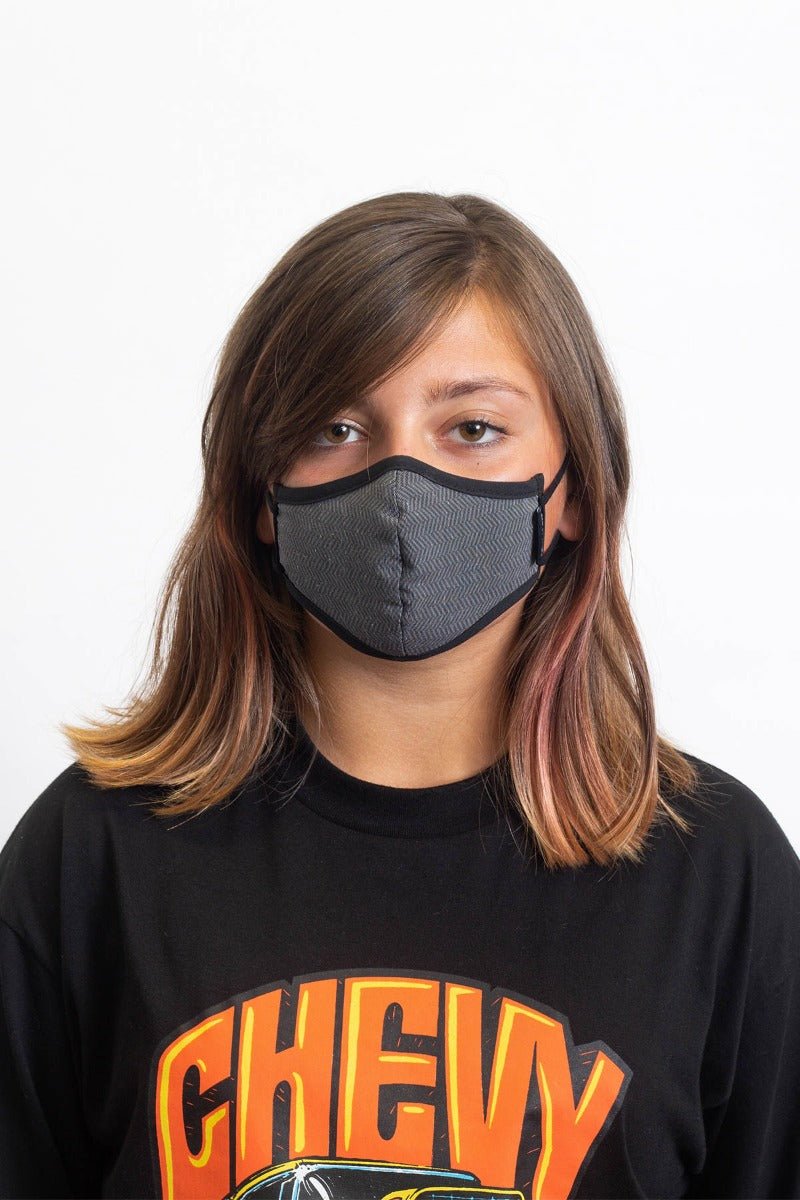 Unisex Brixton Youth Antimicrobial Face Masks Black | 6730542-KB